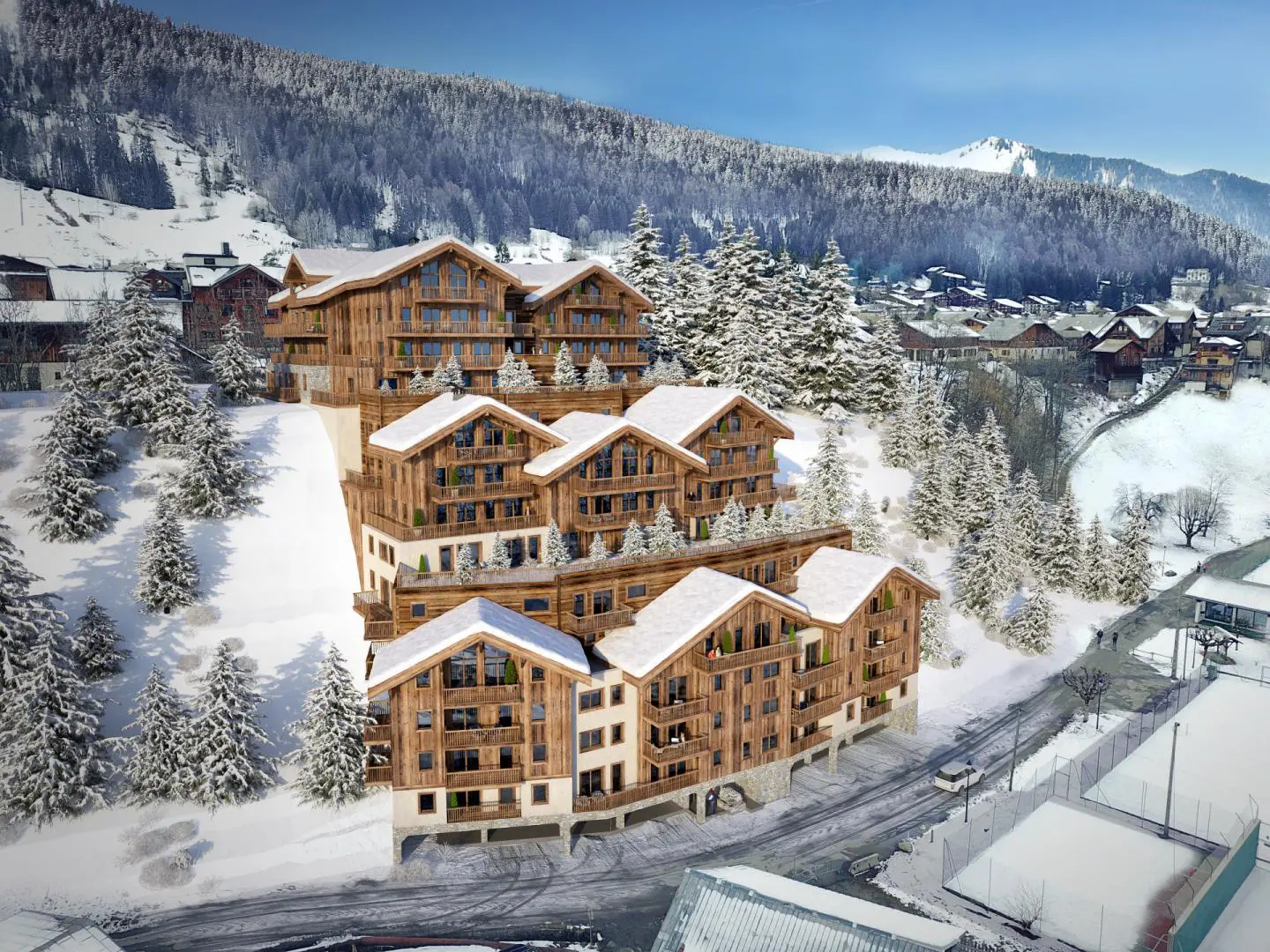2 Bedroom Ski Apartment In Proximity To Morzine, Haute-savoie