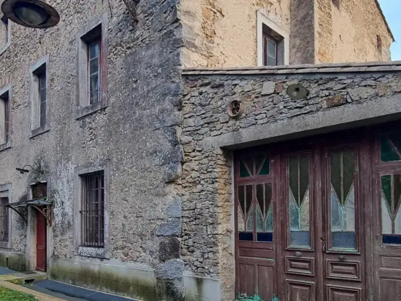 Converted Stone Paper Mill With Potential And Gardens