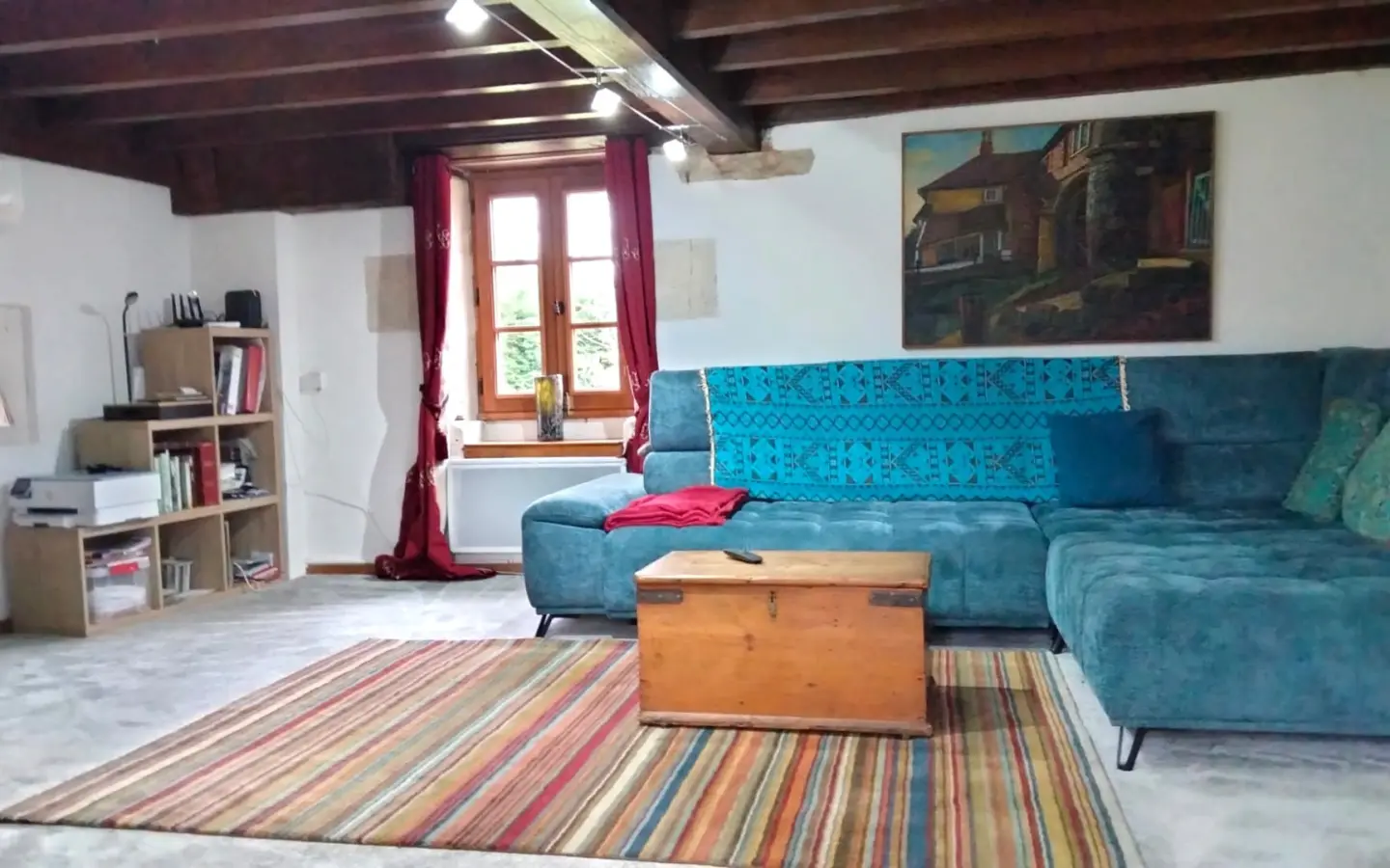 Lovely Golden Stone Picture Book Mill, Nr Ruffec, Charente 3 Bedrooms, 2 Bathrooms, Outbuildings, Views