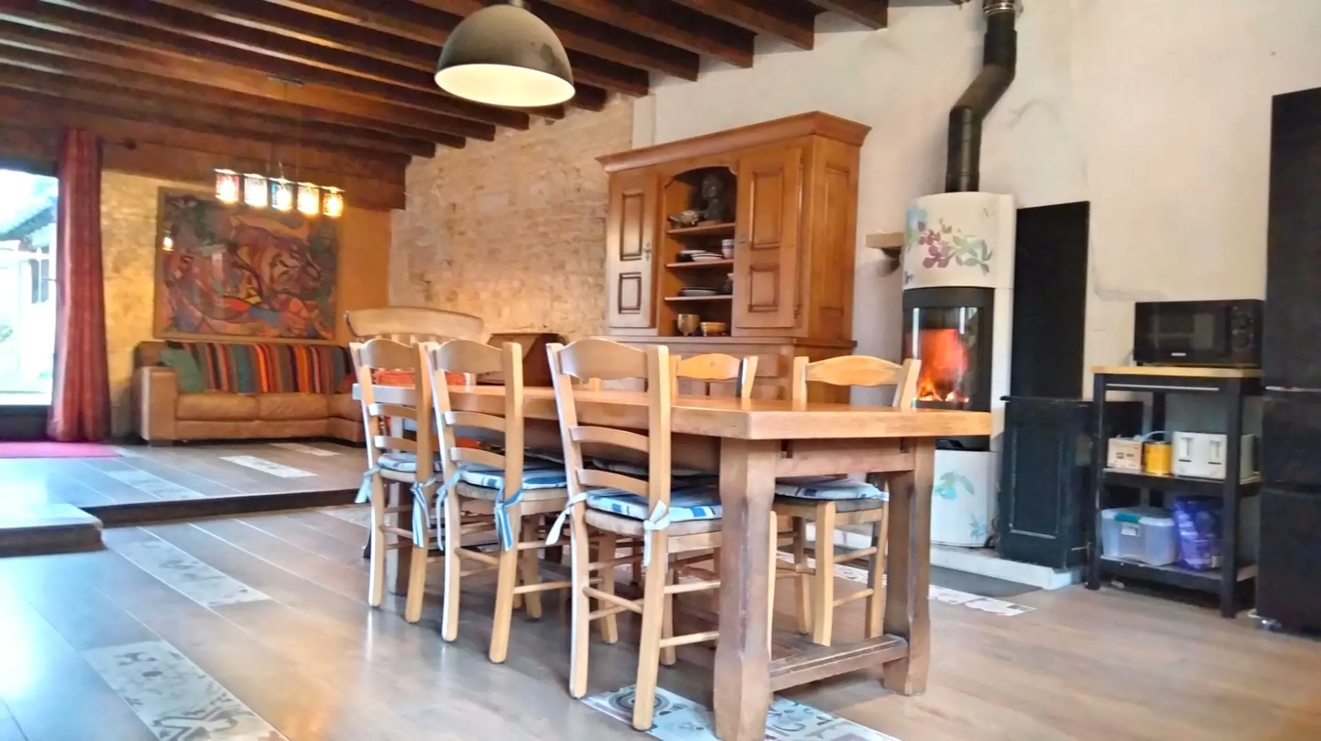Lovely Golden Stone Picture Book Mill, Nr Ruffec, Charente 3 Bedrooms, 2 Bathrooms, Outbuildings, Views