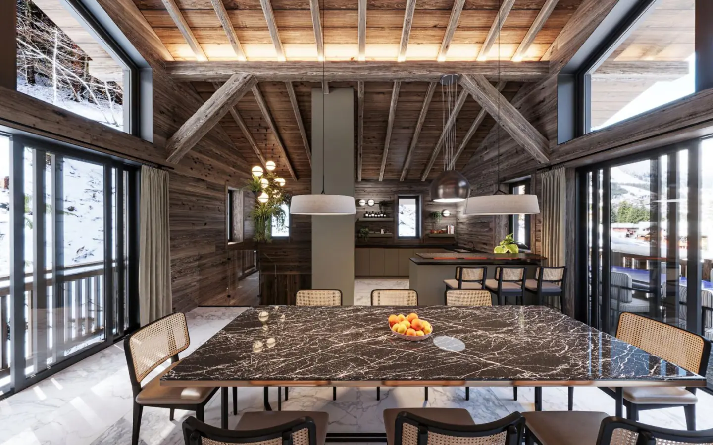 4-bedroom Ski Chalet In Chatel, France (233 M²)