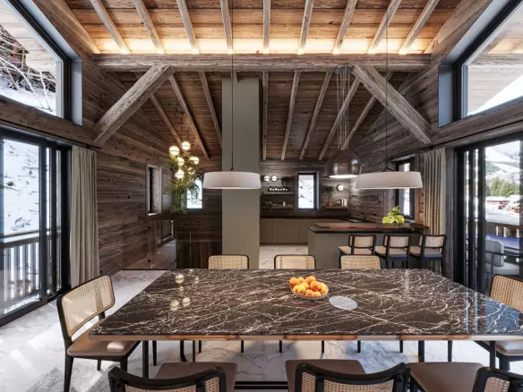 4-bedroom Ski Chalet In Chatel, France (233 M²)