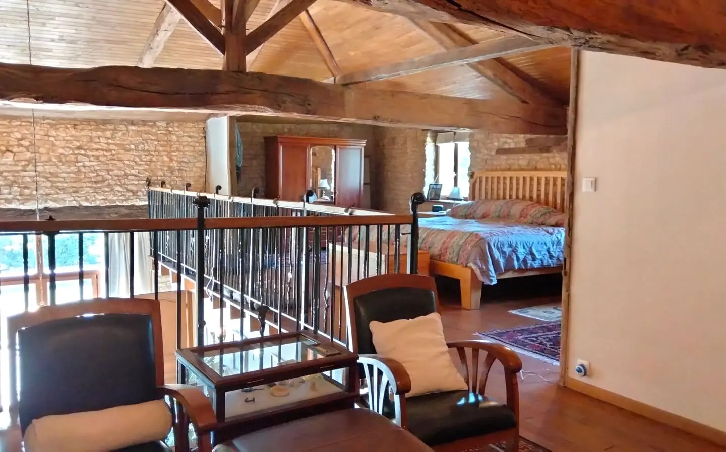 Restored Stone Farmhouse, Views, 5 Bedrooms, Barn, Guest Cottage, Outbuildings, Possible Income