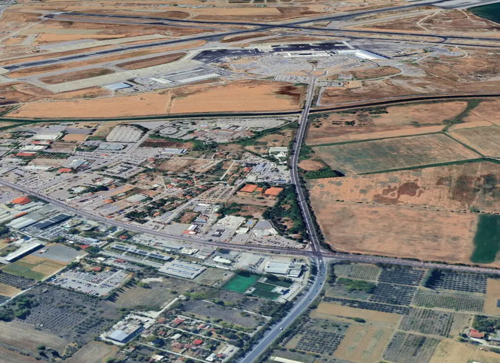 Land In Thermi, Greece