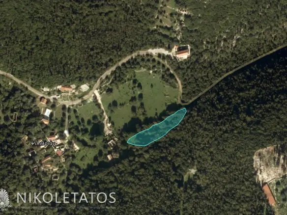 Land Of 1000 M² In Psilithrias, Greece