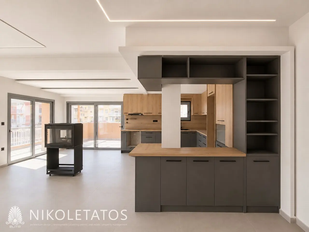 Apartment Of 75 M² With Balcony And Elevator In Patras, Greece
