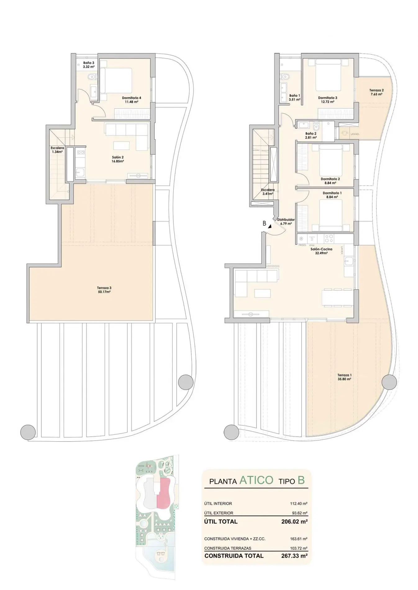 4-bedroom Penthouse In Calpe, Spain (267 M²)