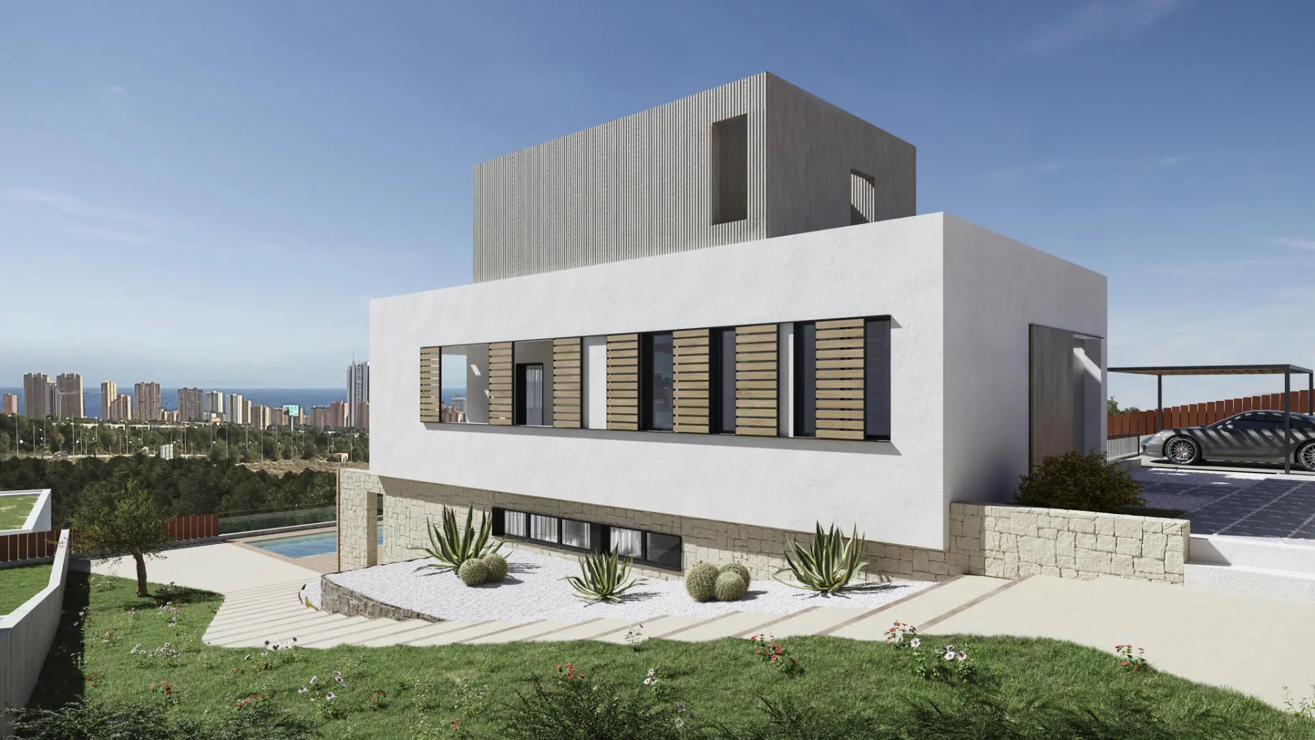 3-bedroom Villa In Finestrat, Spain (158 M²)