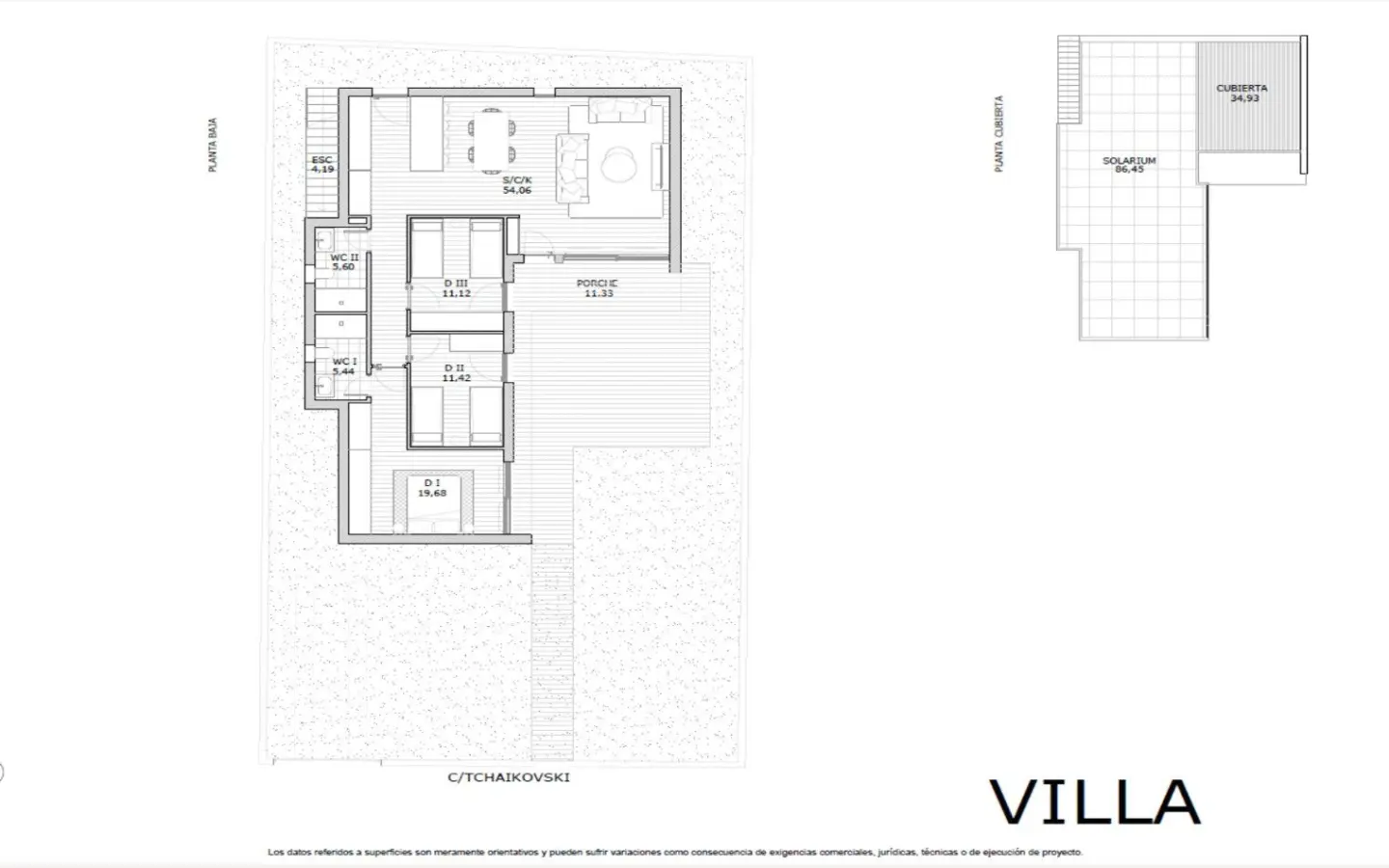 3-bedroom Villa In San Miguel De Salinas, Spain (107 M²)