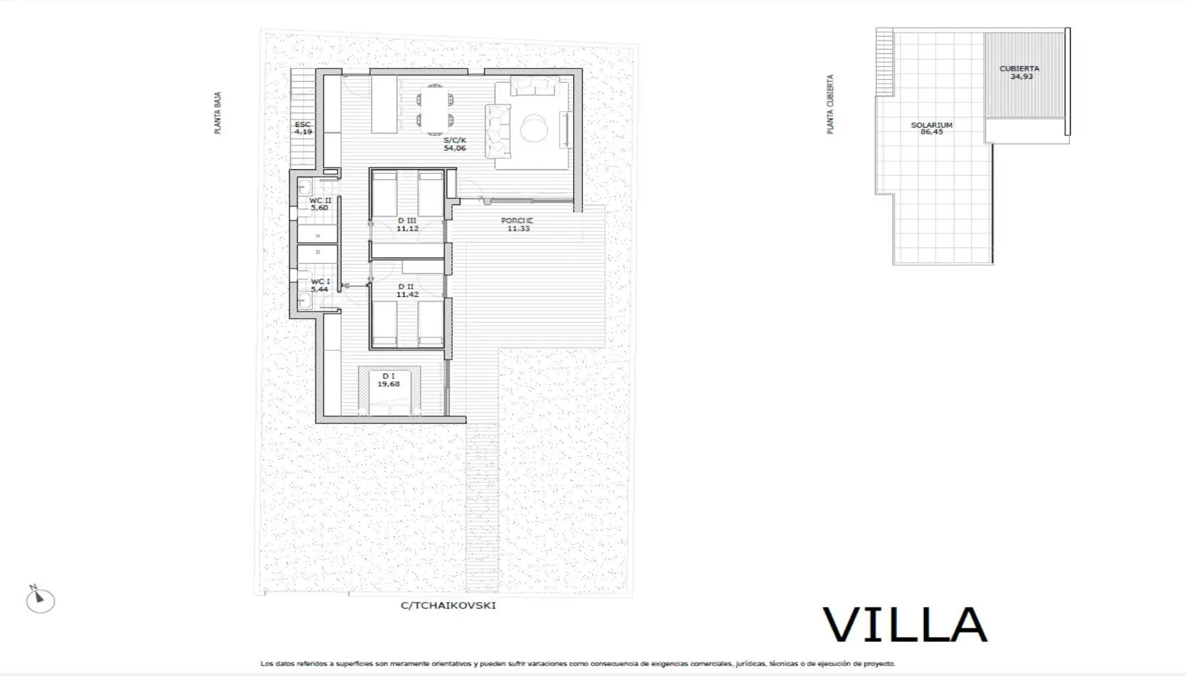 3-bedroom Villa In San Miguel De Salinas, Spain (107 M²)