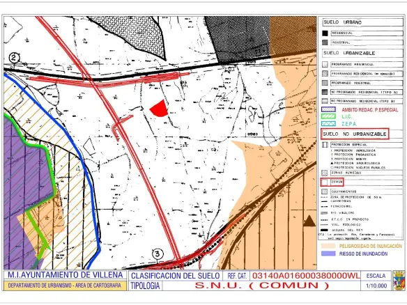 Country Land In Villena, Spain (17.056 M² Plot)