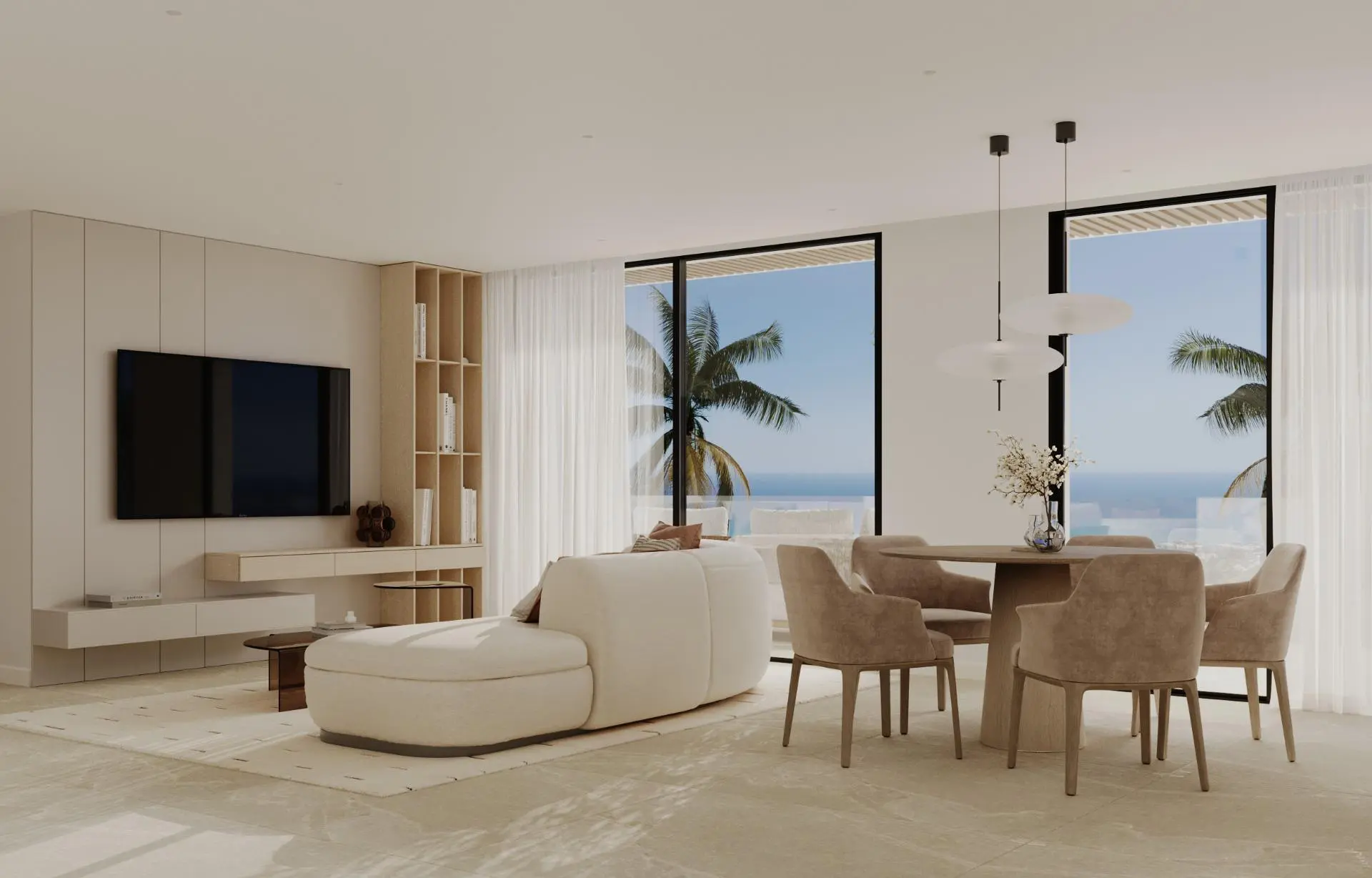 Apartment Of 128 M² In Mijas, Spain