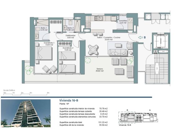2-bedroom Apartment In Benidorm, Spain (131 M²)