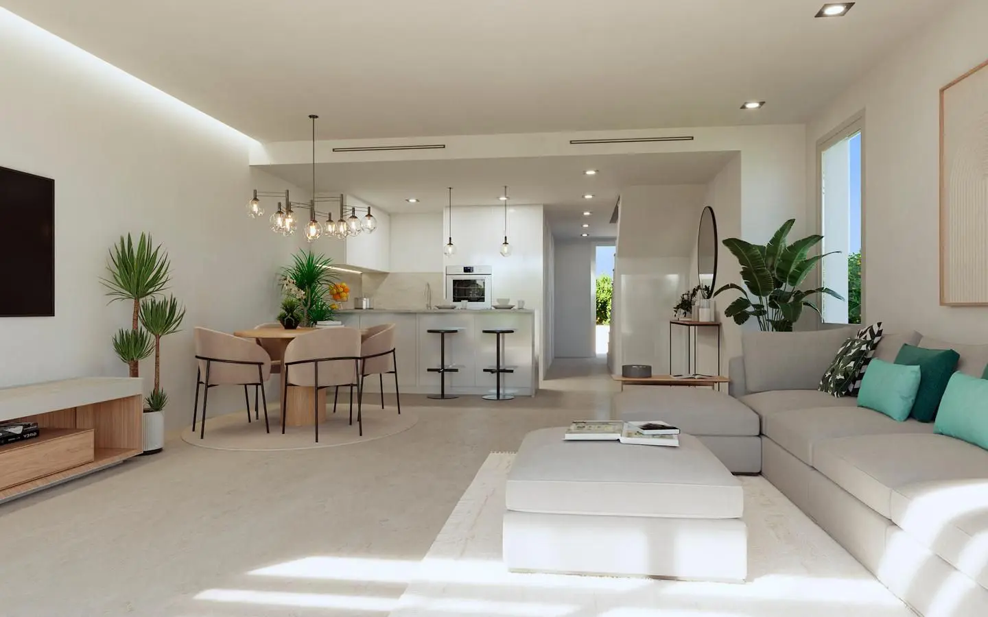 Apartment Of 89 M² With Views In Finestrat, Spain