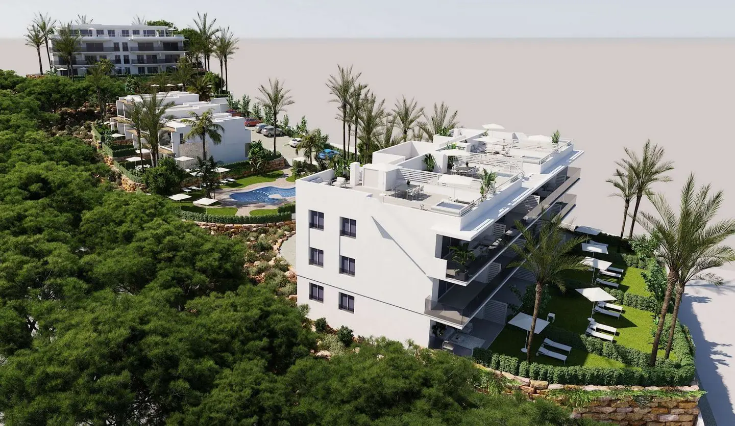 Apartment Of 89 M² With Views In Finestrat, Spain