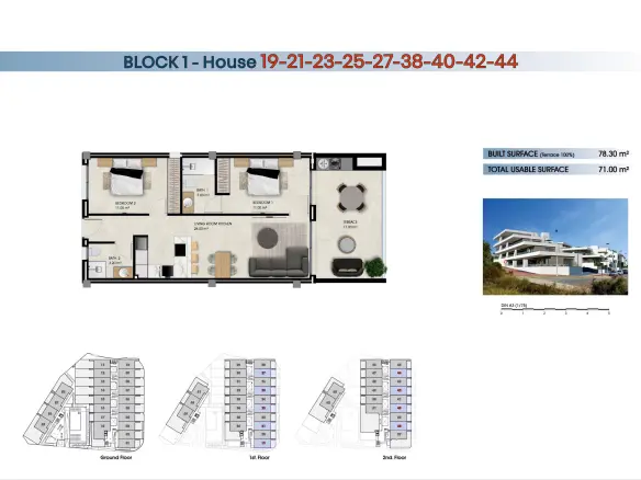 2-bedroom Penthouse In La Marina, Spain (78 M²)