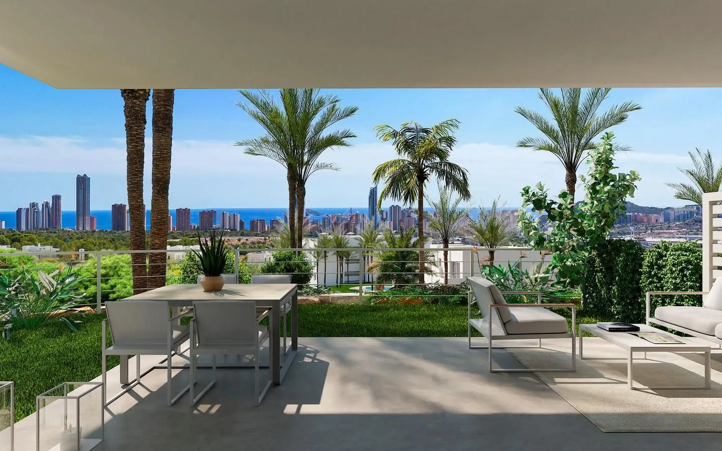 Apartment Of 89 M² With Views In Finestrat, Spain