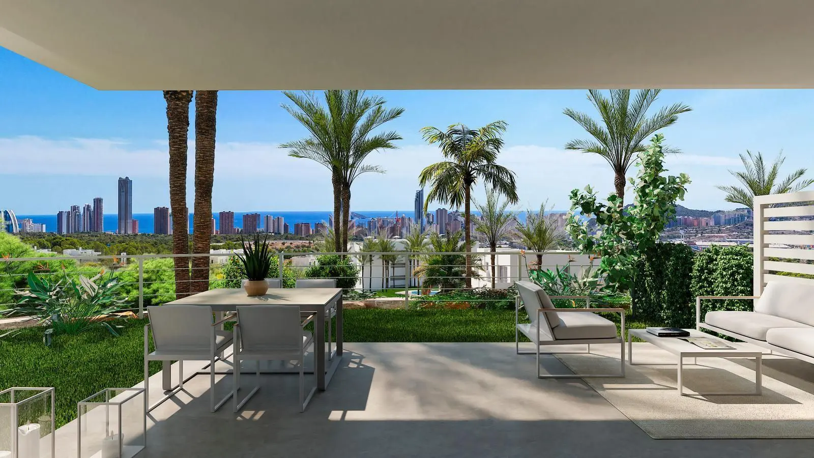 Apartment Of 89 M² With Views In Finestrat, Spain