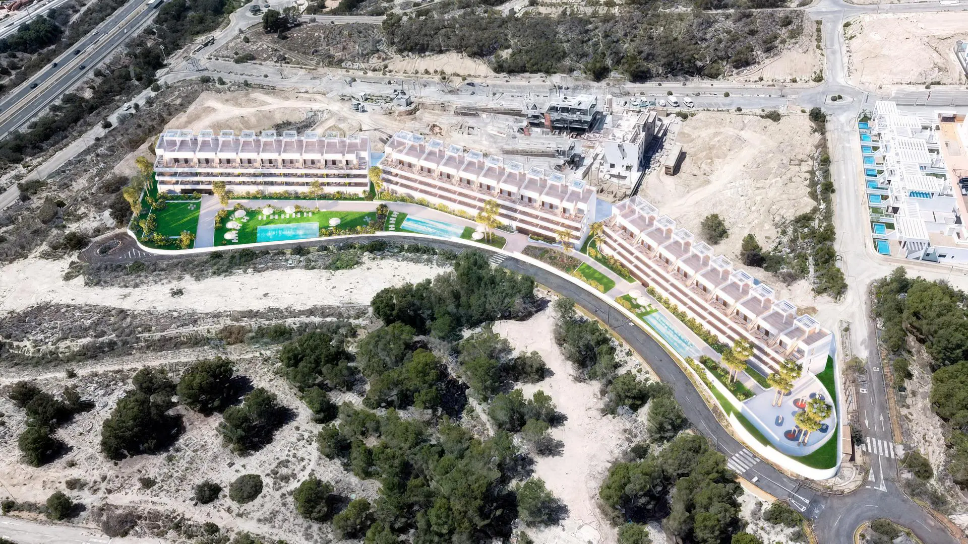 Penthouse Of 153 M² In Finestrat, Spain