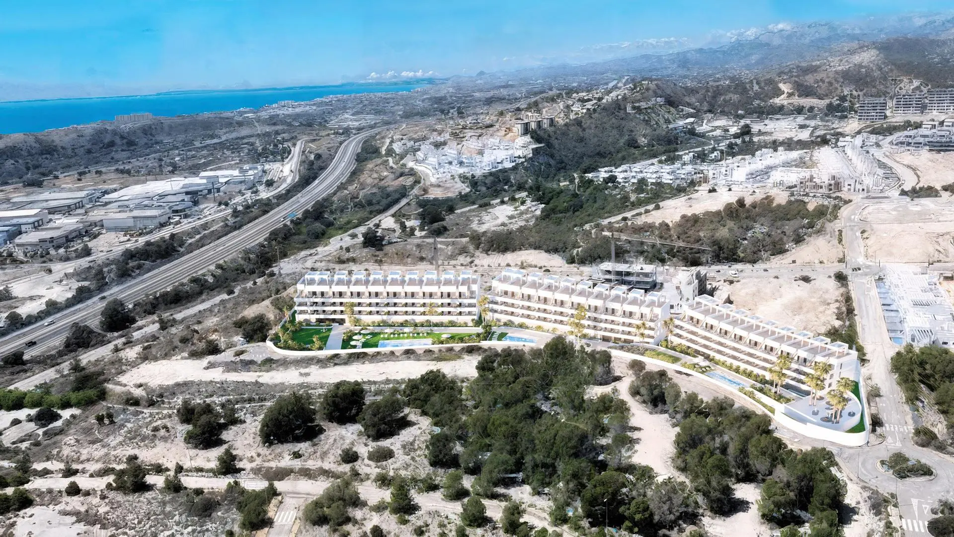 Penthouse Of 153 M² In Finestrat, Spain