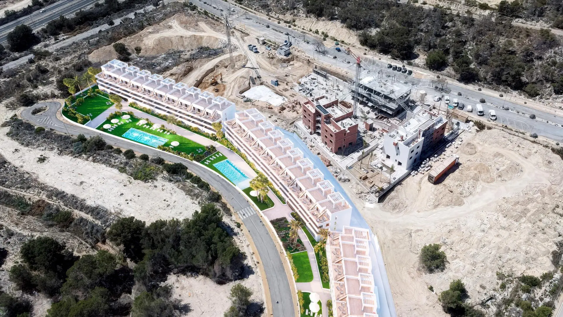 Penthouse Of 153 M² In Finestrat, Spain