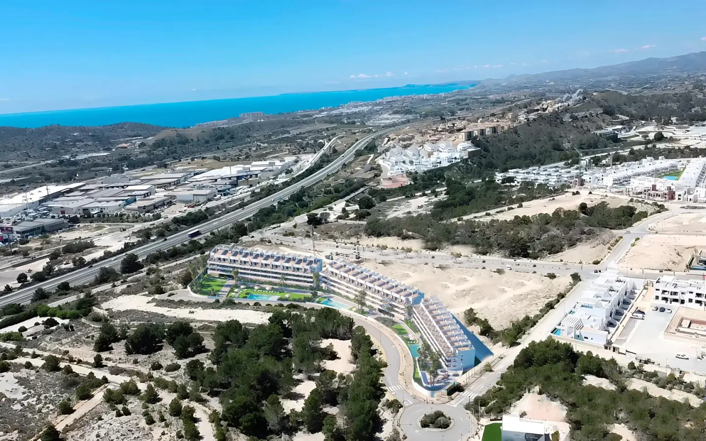 Penthouse Of 153 M² In Finestrat, Spain