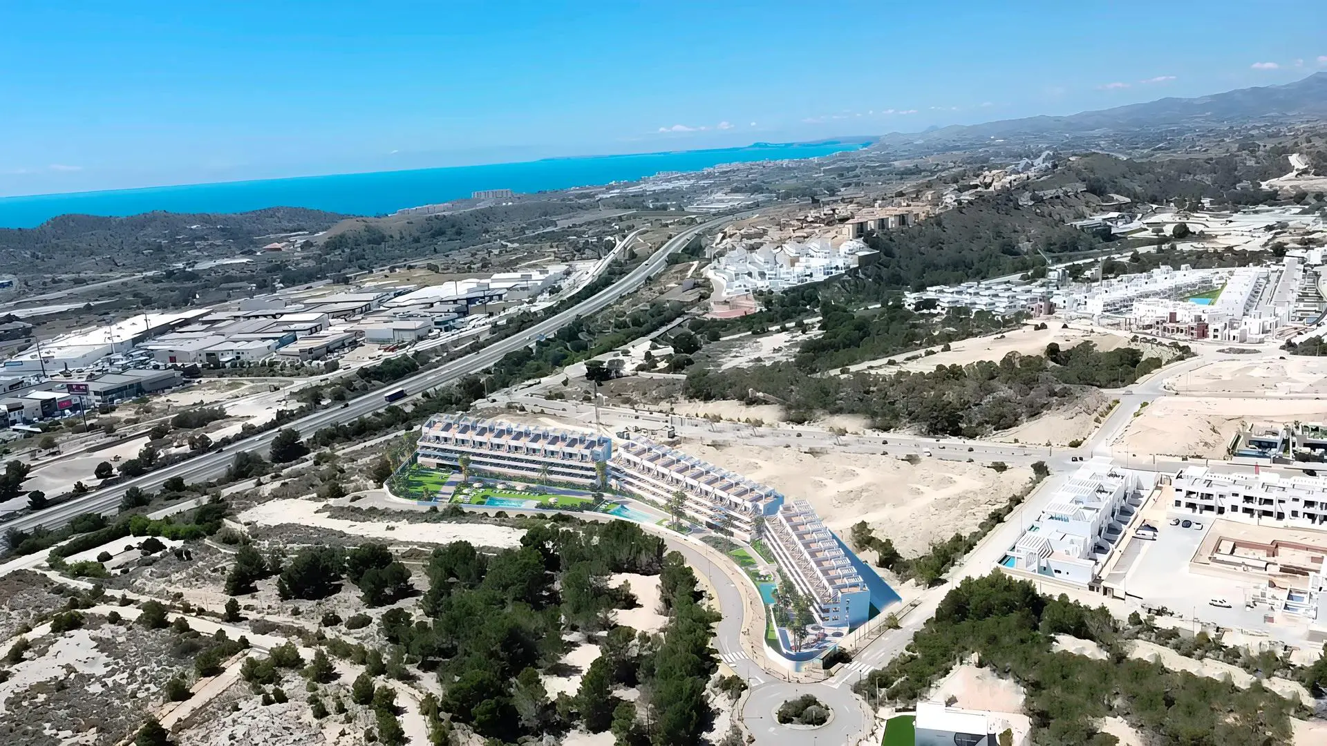 Penthouse Of 153 M² In Finestrat, Spain