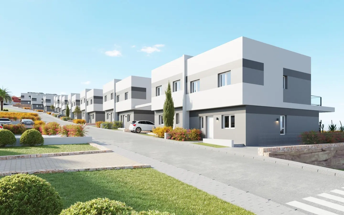 Terraced House Of 0 M² With A Garden In Finestrat, Spain