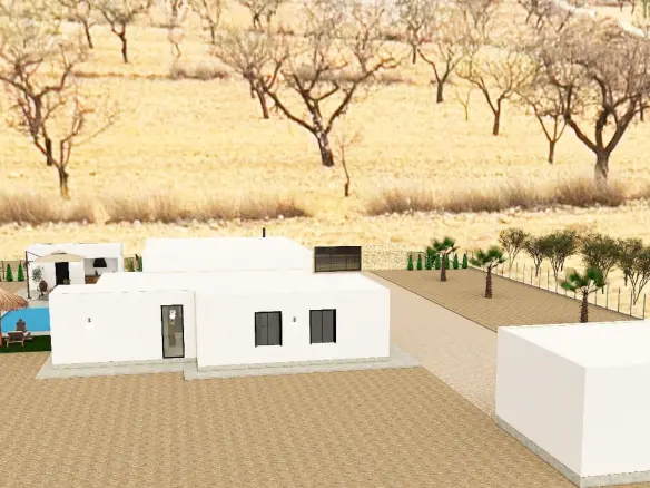 3-bedroom Villa In Pinoso, Spain (184 M²)