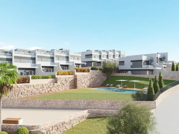 3-bedroom Terraced House In Finestrat, Spain