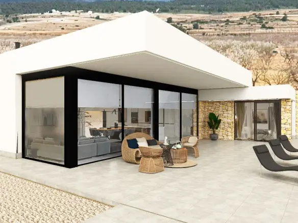 3-bedroom Villa In Pinoso, Spain (184 M²)