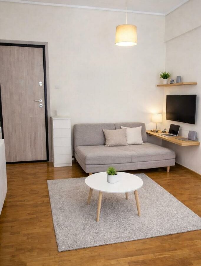 1-bedroom Flat In Patision – Acharnon, Greece (28 M²)