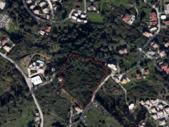 Land In Corfu, Greece