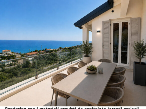 Apartment Of 80 M² With Sea View In Sanremo