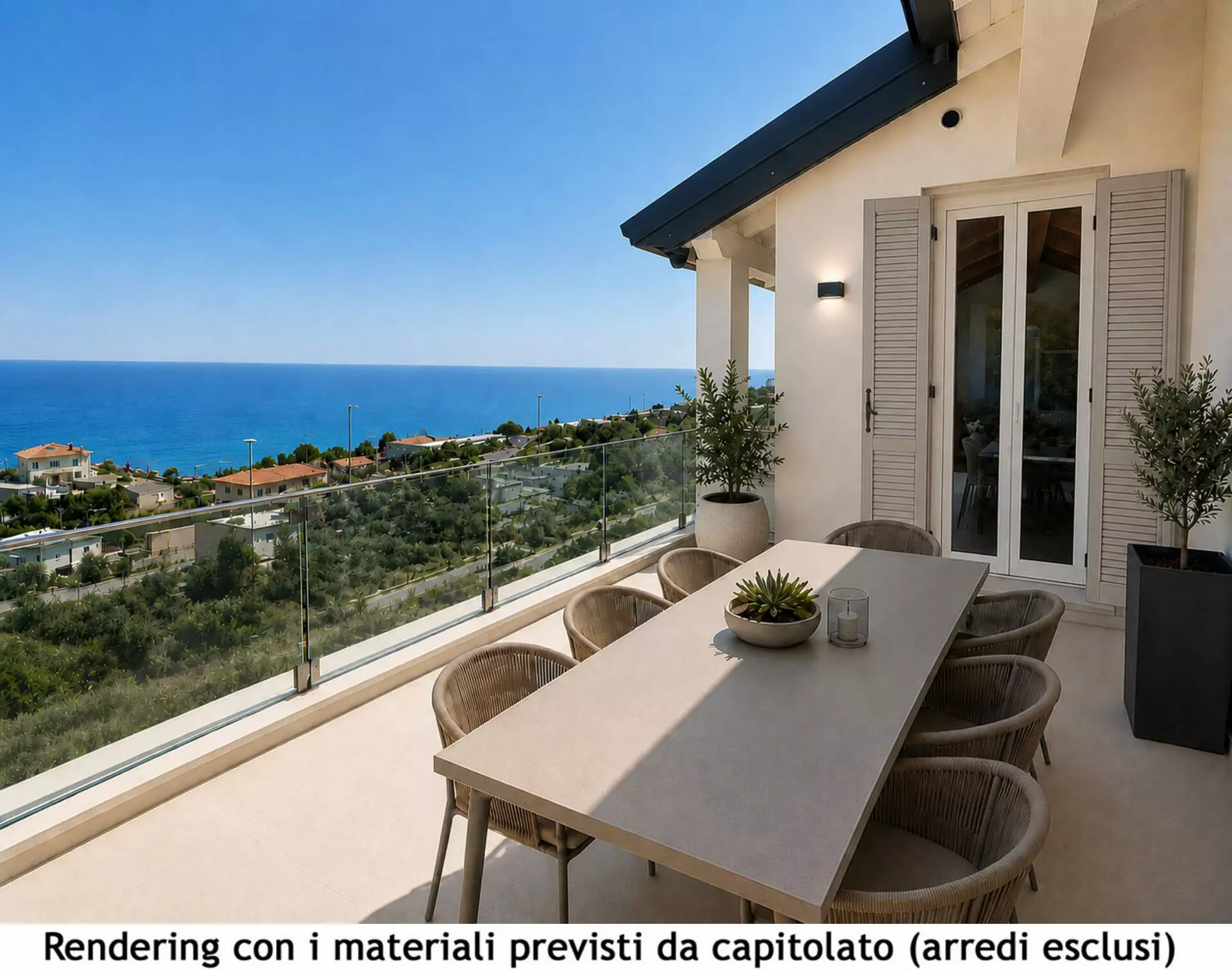 Apartment Of 80 M² With Sea View In Sanremo