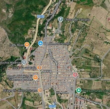 Land Of 1500 M² In Alfano, Cda Marullo, Sicily