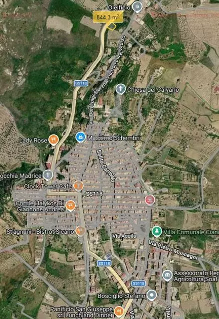 Land Of 1500 M² In Alfano, Cda Marullo, Sicily