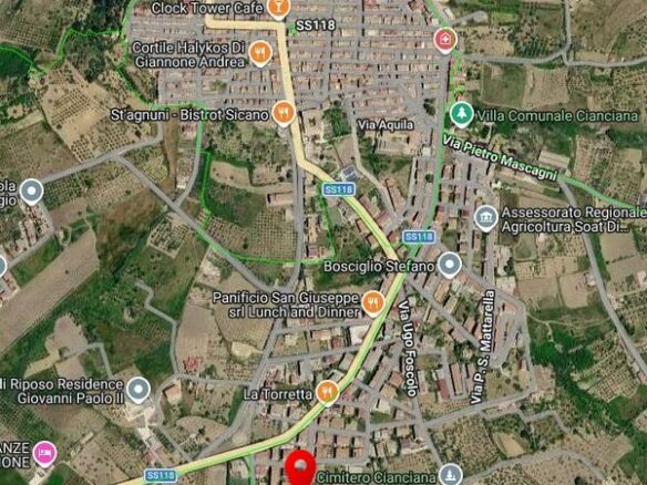 Building Plot Of X With Features In Sicily – Ingravidi Bellanca Via Manzoni