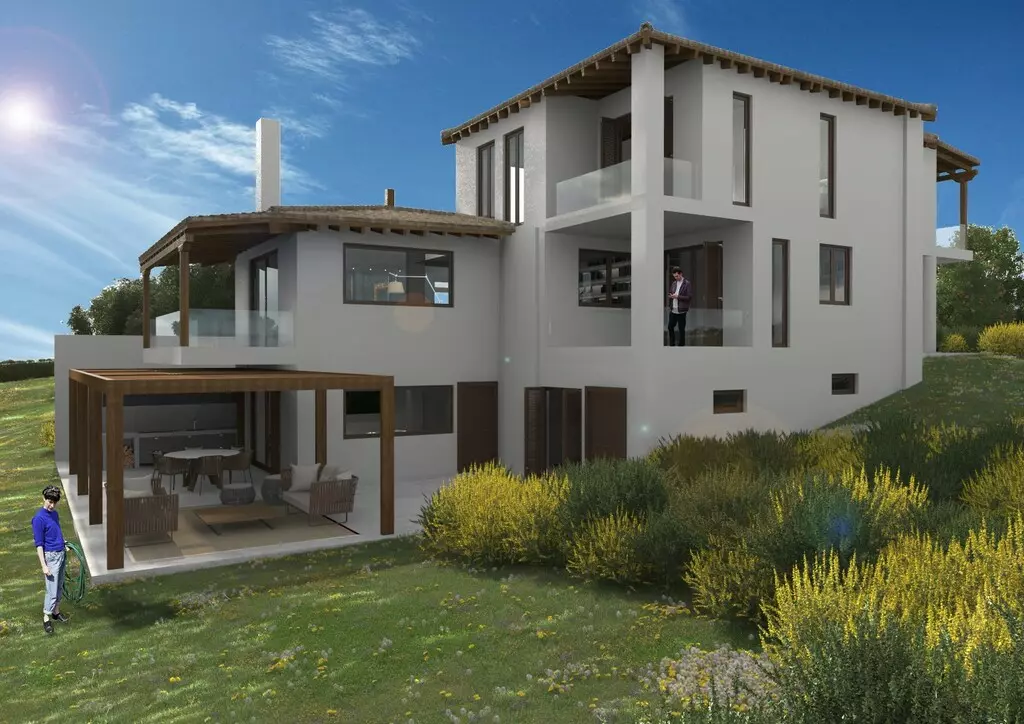 For Sale Detached House 380 M² In The Suburbs Of Thessaloniki