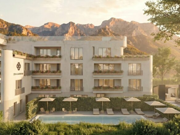 Zen Gardens – Penthouse 191 Sqm With Two Terraces, New Build, Bar (tomba), Montenegro