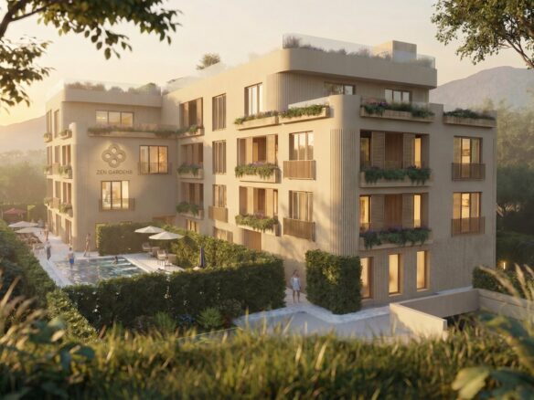 Zen Gardens – Three-bedroom Apartment 109.2 Sqm, New Build, Bar (tomba), Montenegro
