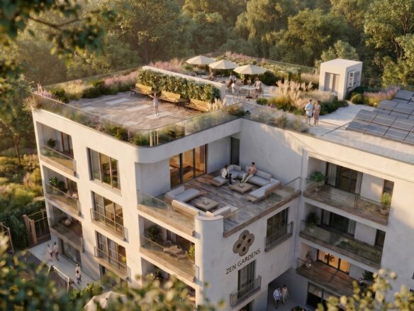 Zen Gardens – Two-bedroom Apartment 87.8 Sqm With Two Bathrooms, New Build, Bar (tomba), Montenegro