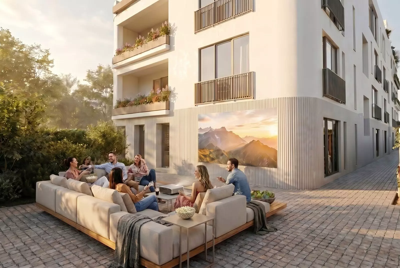 Zen Gardens – Two-bedroom Apartment 87.8 Sqm With Two Bathrooms, New Build, Bar (tomba), Montenegro