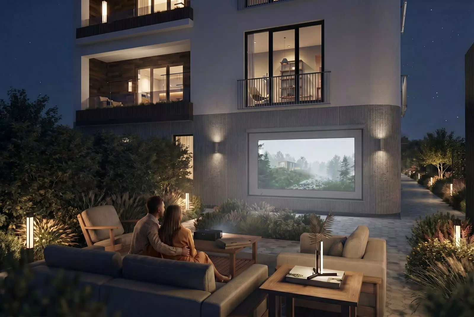 Zen Gardens – Penthouse 191 Sqm With Two Terraces, New Build, Bar (tomba), Montenegro