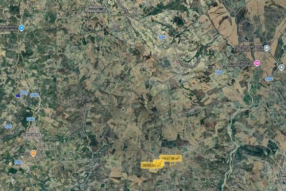 Land Of 35000 M² In Alfano, Sicily