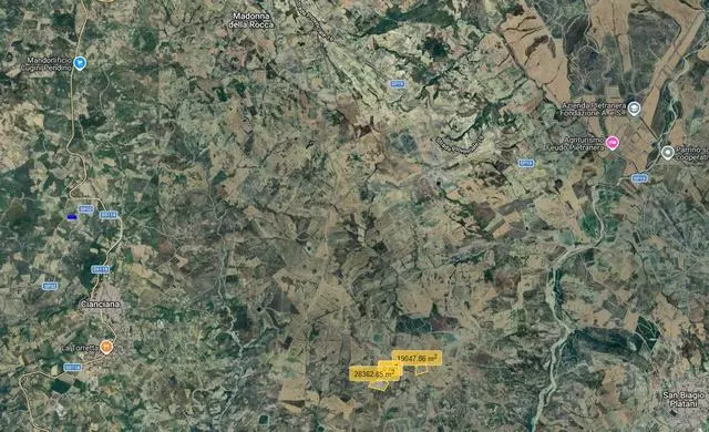 Land Of 35000 M² In Alfano, Sicily