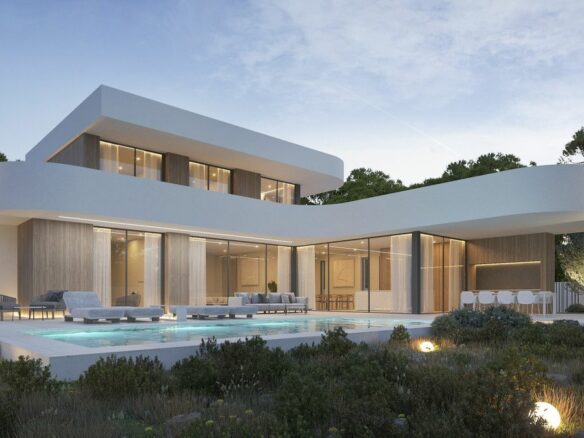 Villa Of 310 M² With Sea View In Moraira, Spain