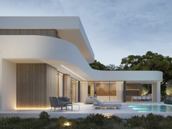 Villa Of 310 M² With Sea View In Moraira, Spain