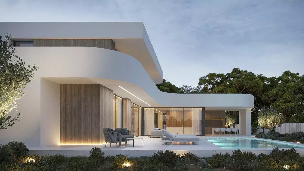 Villa Of 310 M² With Sea View In Moraira, Spain