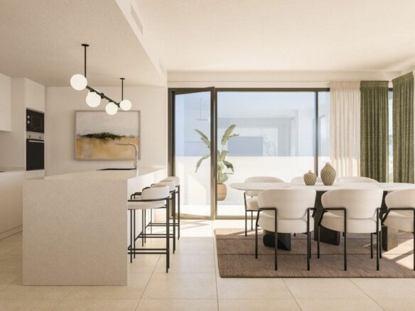 Apartment Of 87 M² With Sea View In Manilva, Spain